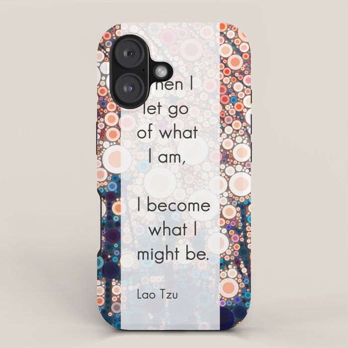 Daily Meditation Quote iPhone Case Gallery Image 1