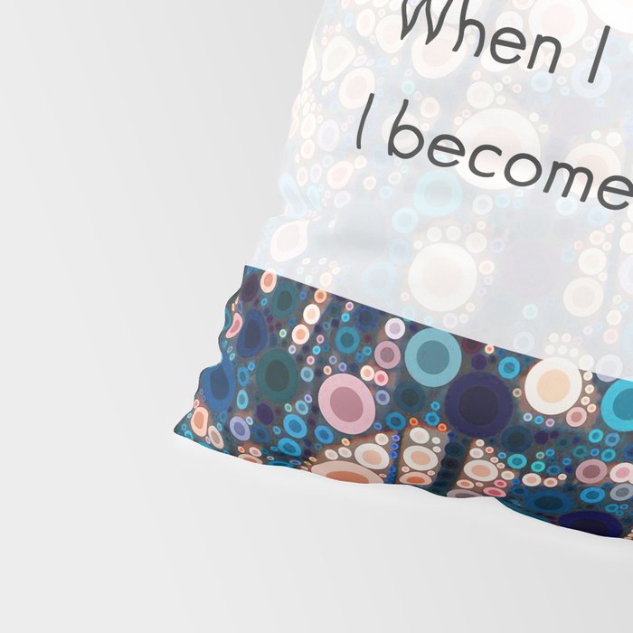 Daily Meditation Quote Pillow Sham Gallery Image 4