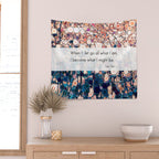 Daily Meditation Quote Wall Tapestry Gallery Image 2