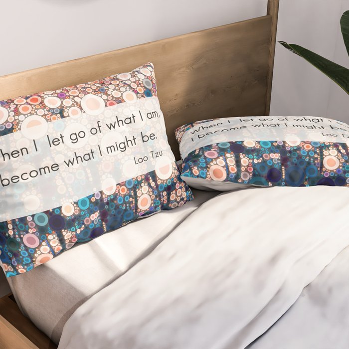 Daily Meditation Quote Pillow Sham Gallery Image 2