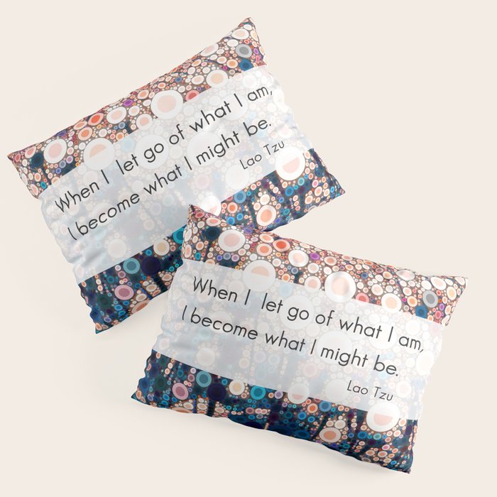 Daily Meditation Quote Pillow Sham Gallery Image 3
