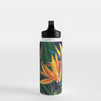 Tropical Paradise Hawaiian Floral Illustration Water Bottle Gallery Image 3