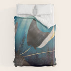 Metallic Stingray Duvet Cover Gallery Image 6