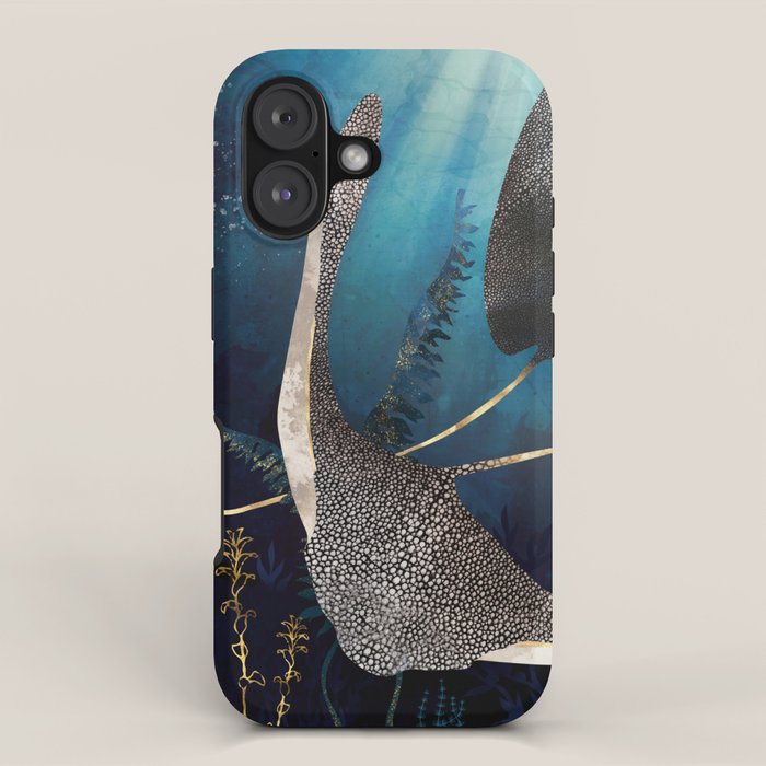 Metallic Stingray iPhone Case Gallery Image 1