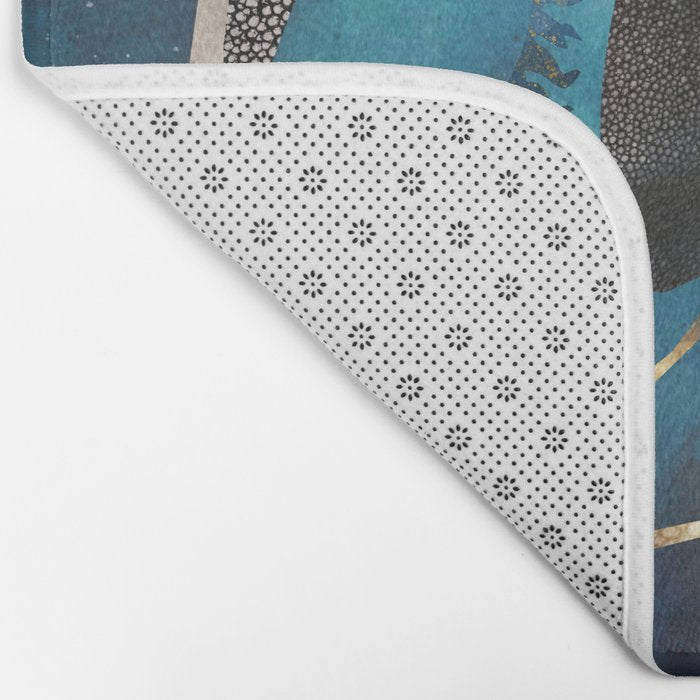 Metallic Stingray Bath Mat Gallery Image 2