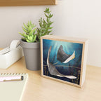 Metallic Stingray Mini Art Print Gallery Image 2
