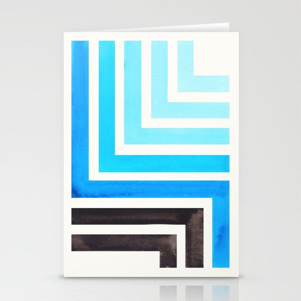Cerulean Blue Stationery Card Gallery Image 1