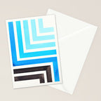 Cerulean Blue Stationery Card Gallery Image 2