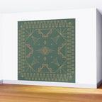 Lost Desert - Green Wall Mural Gallery Image 2