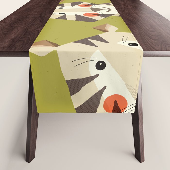 Tiger, Animal Portrait Table Runner Gallery Image 1