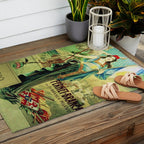 1910 Fernet Branca Liqueur Aperitif Advertisement Poster Print Outdoor Rug Gallery Image 2