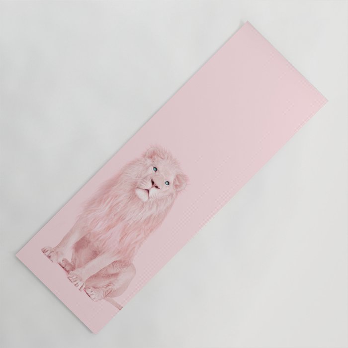 PINK LION Yoga Mat Gallery Image 1