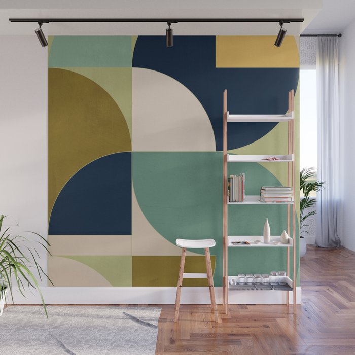 Geometric Shapes 249 Wall Mural Gallery Image 1