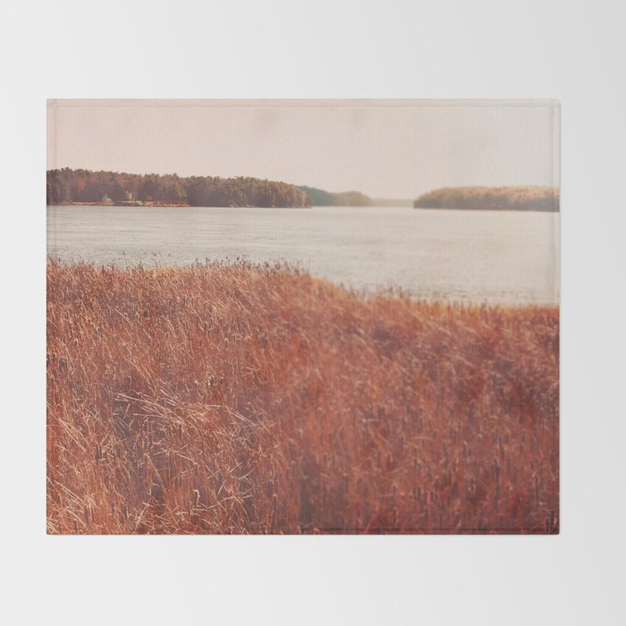 Exploring Along the Kennebec Throw Blanket Gallery Image 2