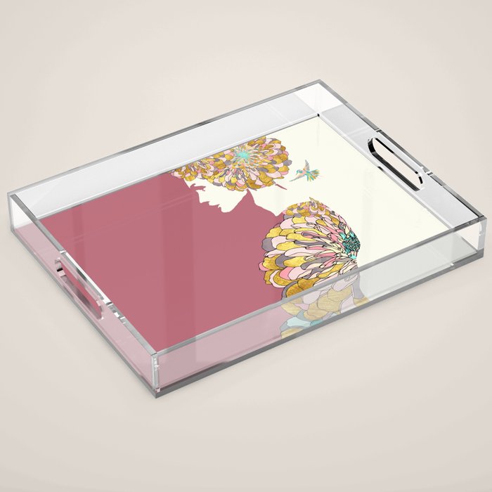 Inner Beauty Acrylic Tray Gallery Image 1