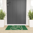 Abstract Line Art Cat 10 Welcome Mat Gallery Image 3