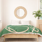 Abstract Line Art Cat 10 Duvet Cover Gallery Image 3