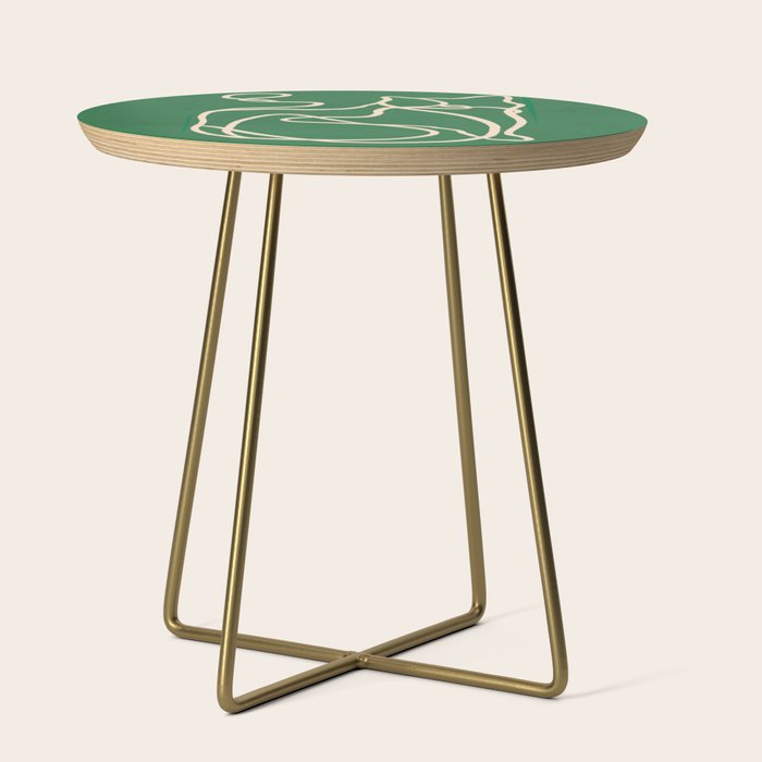 Abstract Line Art Cat 10 Side Table Gallery Image 1