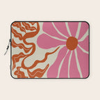 Pink daisy  Laptop Sleeve Gallery Image 1
