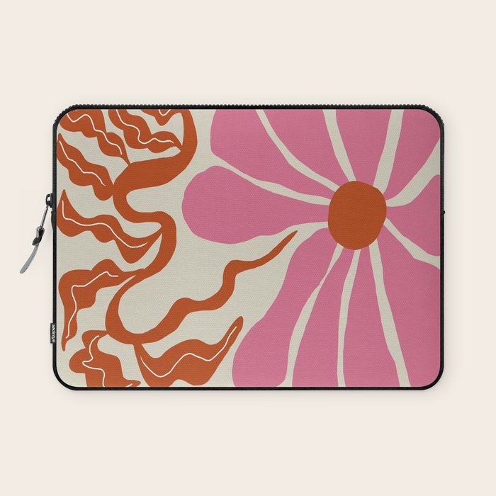 Pink daisy  Laptop Sleeve Gallery Image 1