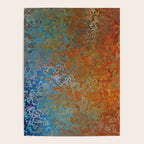 Vintage Rust, Copper and Blue Poster Gallery Image 4