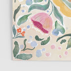 Enchanting Victorian Bunny Illustration Poster Gallery Image 3