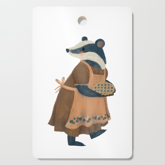 Blueberry Badger Cutting Board Gallery Image 1