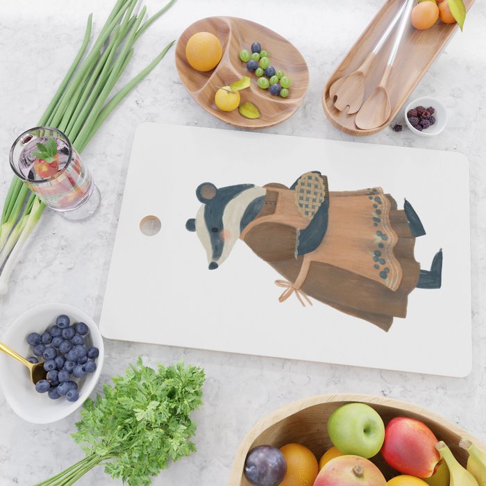Blueberry Badger Cutting Board Gallery Image 2