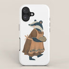 Blueberry Badger iPhone Case Gallery Image 1