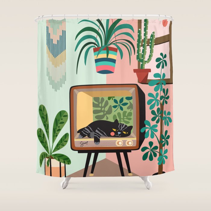Home sweet Home Shower Curtain Gallery Image 1