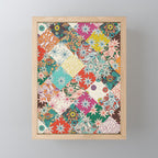 sarilmak patchwork Mini Art Print Gallery Image 1
