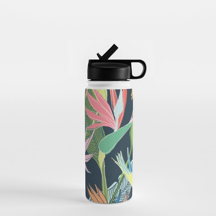 Tropical Bird of Paradise Water Bottle Gallery Image 1