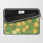Lemonade on Green Laptop Sleeve Gallery Image 2