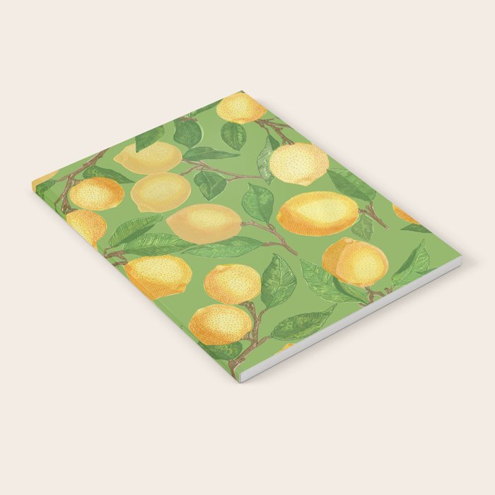 Lemonade on Green Notebook Gallery Image 1