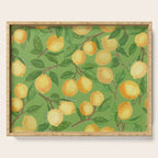 Lemonade on Green Serving Tray Gallery Image 1