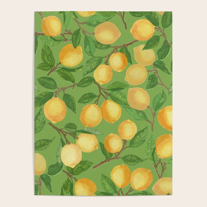 Lemonade on Green Poster Gallery Image 4