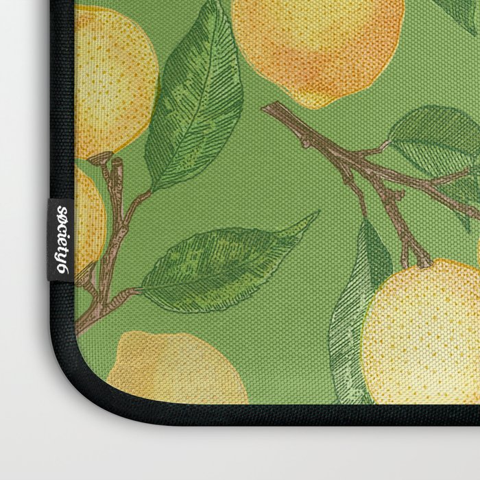 Lemonade on Green Laptop Sleeve Gallery Image 3