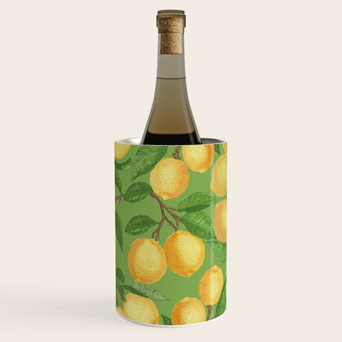 Lemonade on Green Wine Chiller Gallery Image 1