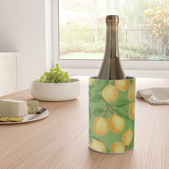 Lemonade on Green Wine Chiller Gallery Image 4