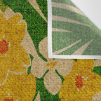 Limahuli Garden Hawaiian Floral Design Wall Tapestry Gallery Image 3