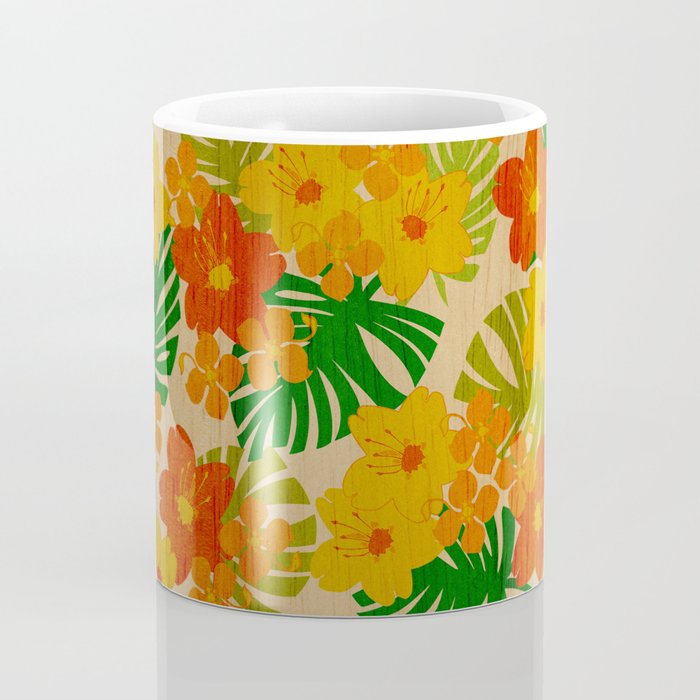 Limahuli Garden Hawaiian Floral Design Coffee Mug Gallery Image 4