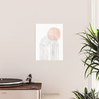 Mid century rainbow and sun Poster Gallery Image 2