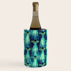 Cosmic UFO - Galactic Green Wine Chiller Gallery Image 1