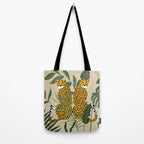 Palm Jungle Cheetah Prints Tote Bag Gallery Image 2