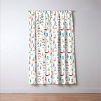 Walking Our Dogs Window Curtain Gallery Image 3