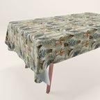 Lush boho forest C Tablecloth Gallery Image 1