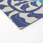 Blue fern Welcome Mat Gallery Image 2