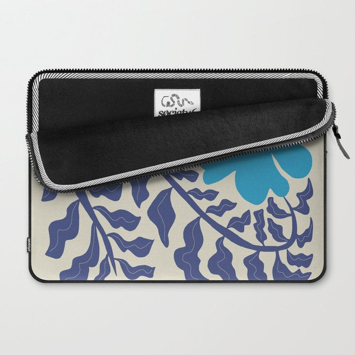 Blue fern Laptop Sleeve Gallery Image 2