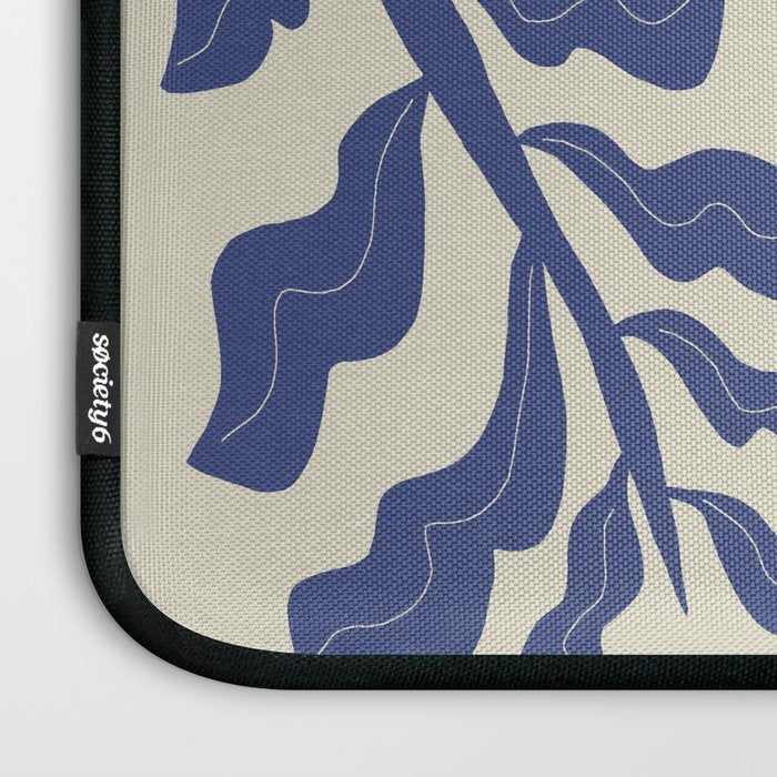 Blue fern Laptop Sleeve Gallery Image 3