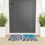 Blue fern Welcome Mat Gallery Image 3